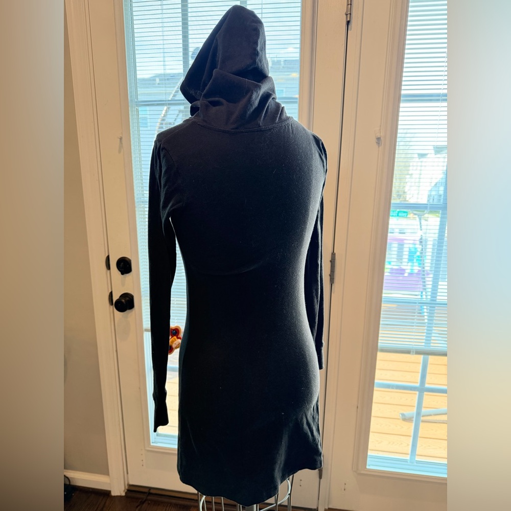 Star Wars Darth Vader Sleep Shirt XS Hooded Nightgown Dark Side Graphic - Picture 2 of 7